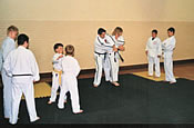 Children Training In Ju Jitsu